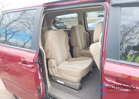 2012 Kia Sedona Lx z USA, uszkodzony, nr VIN KNDMG4C71C6418243